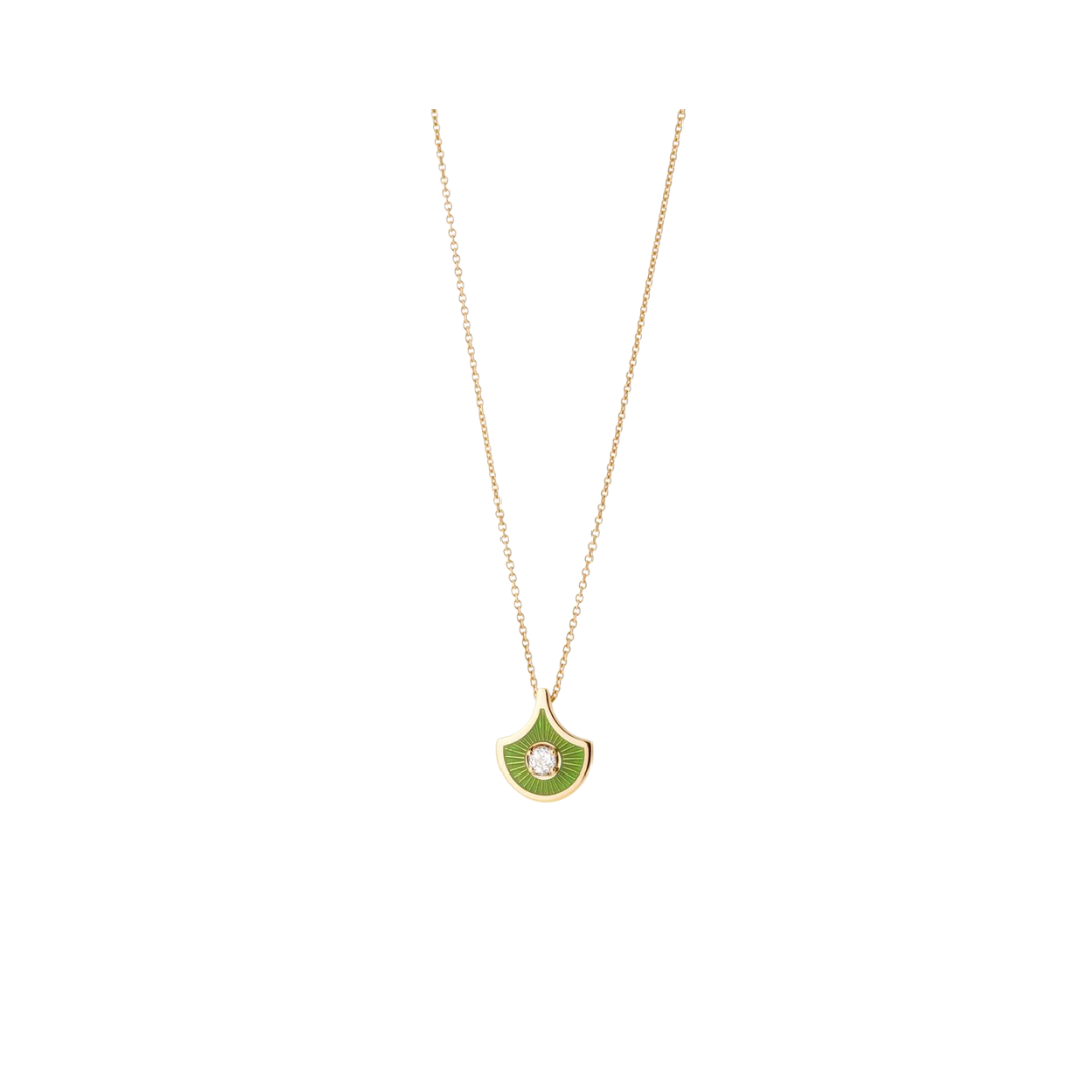 Selim Mouzannar - Fish for Love Kiwi Necklace
