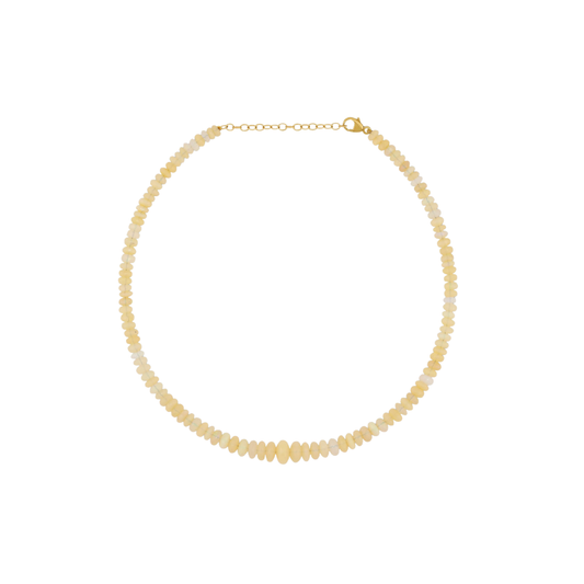 JIA JIA - Soleil Graduated Faceted Opal Necklace