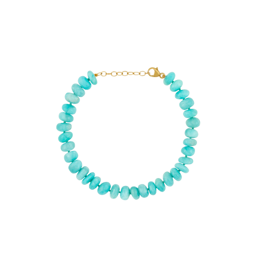 JIA JIA - Oracle Amazonite Large Crystal Bracelet – Henri Noël
