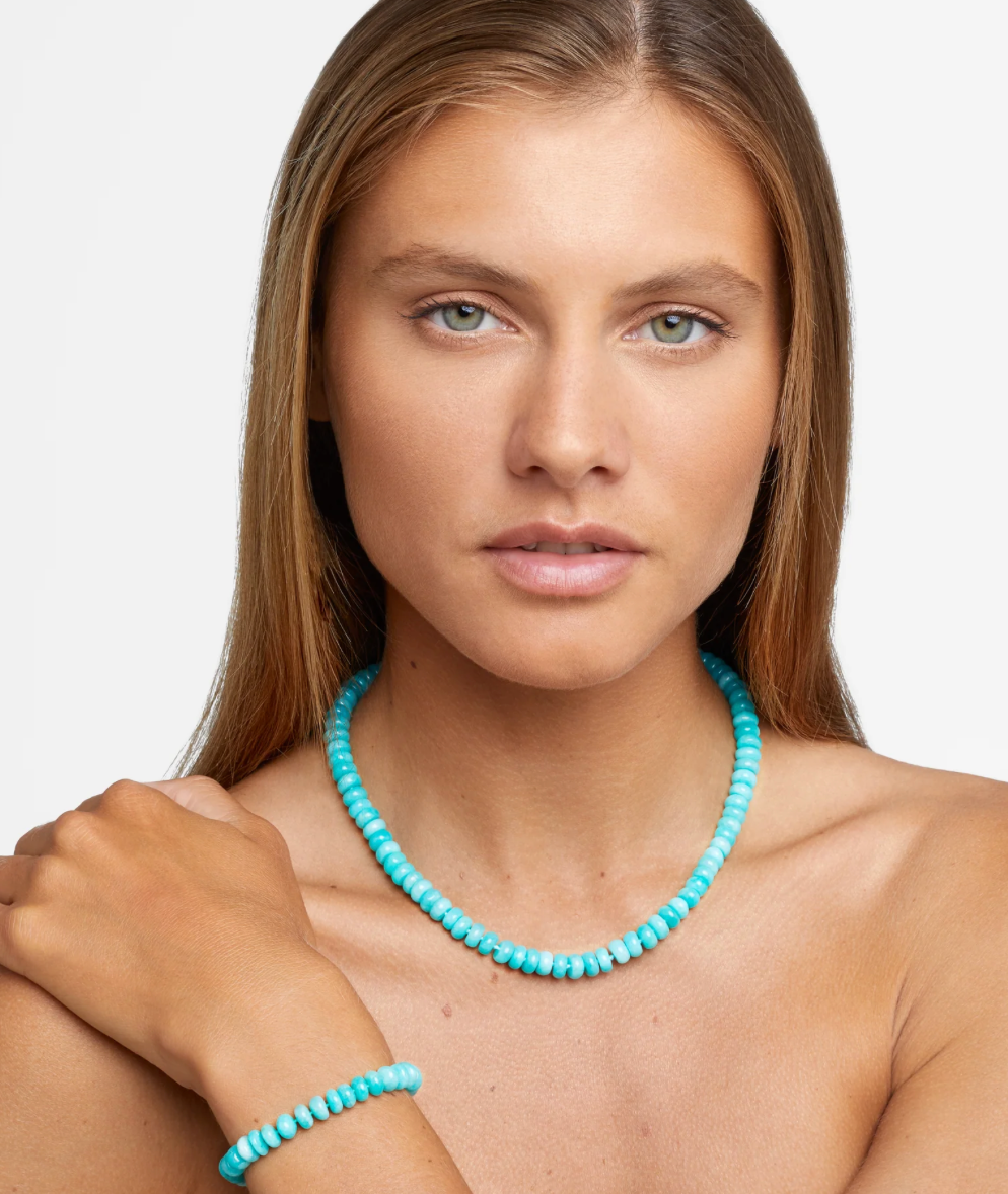JIA JIA - Oracle Amazonite Large Crystal Bracelet – Henri Noël