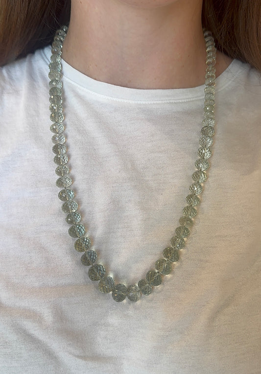 JIA JIA - Oracle Green Amethyst Faceted Necklace – Henri Noël