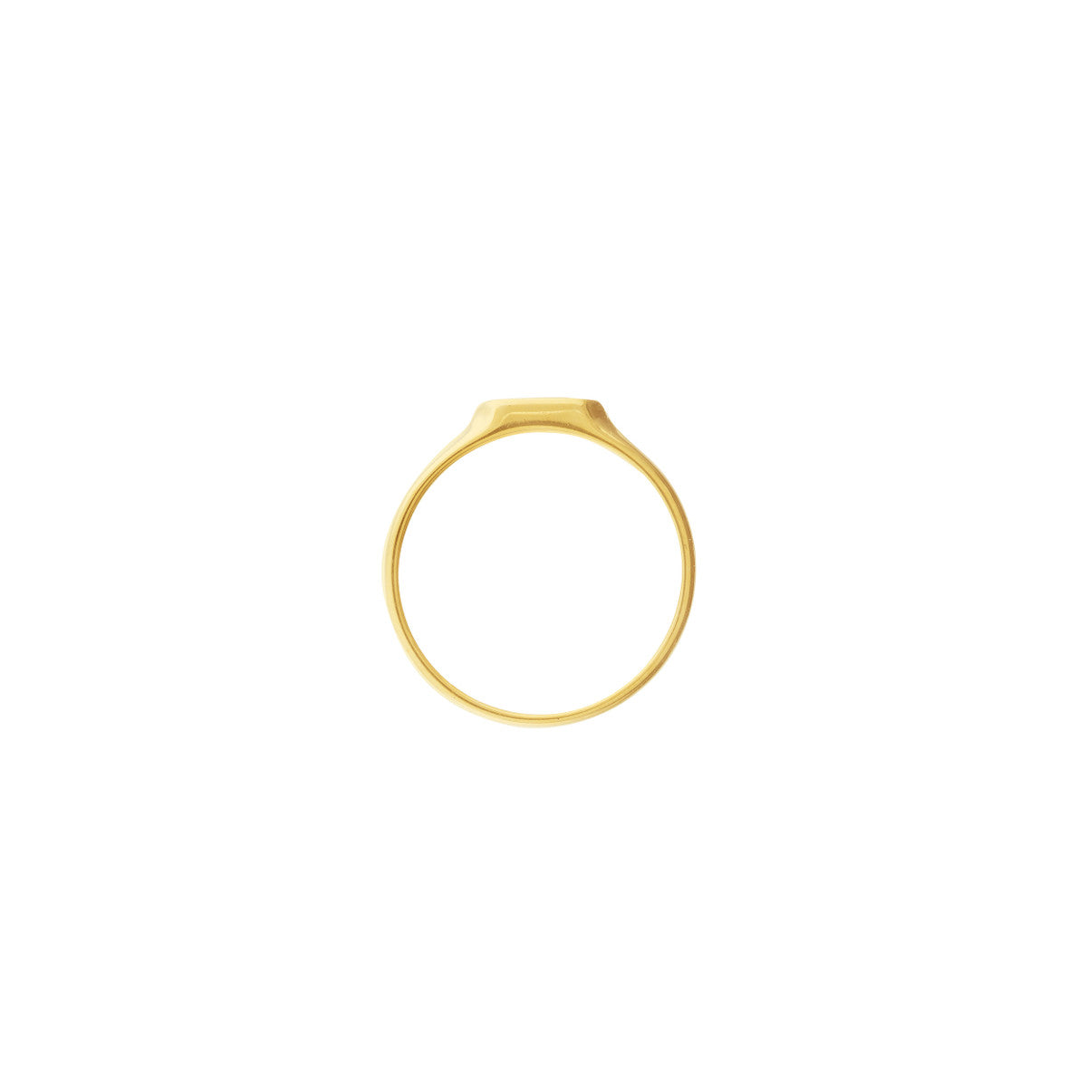 Hexagonal Signet Ring