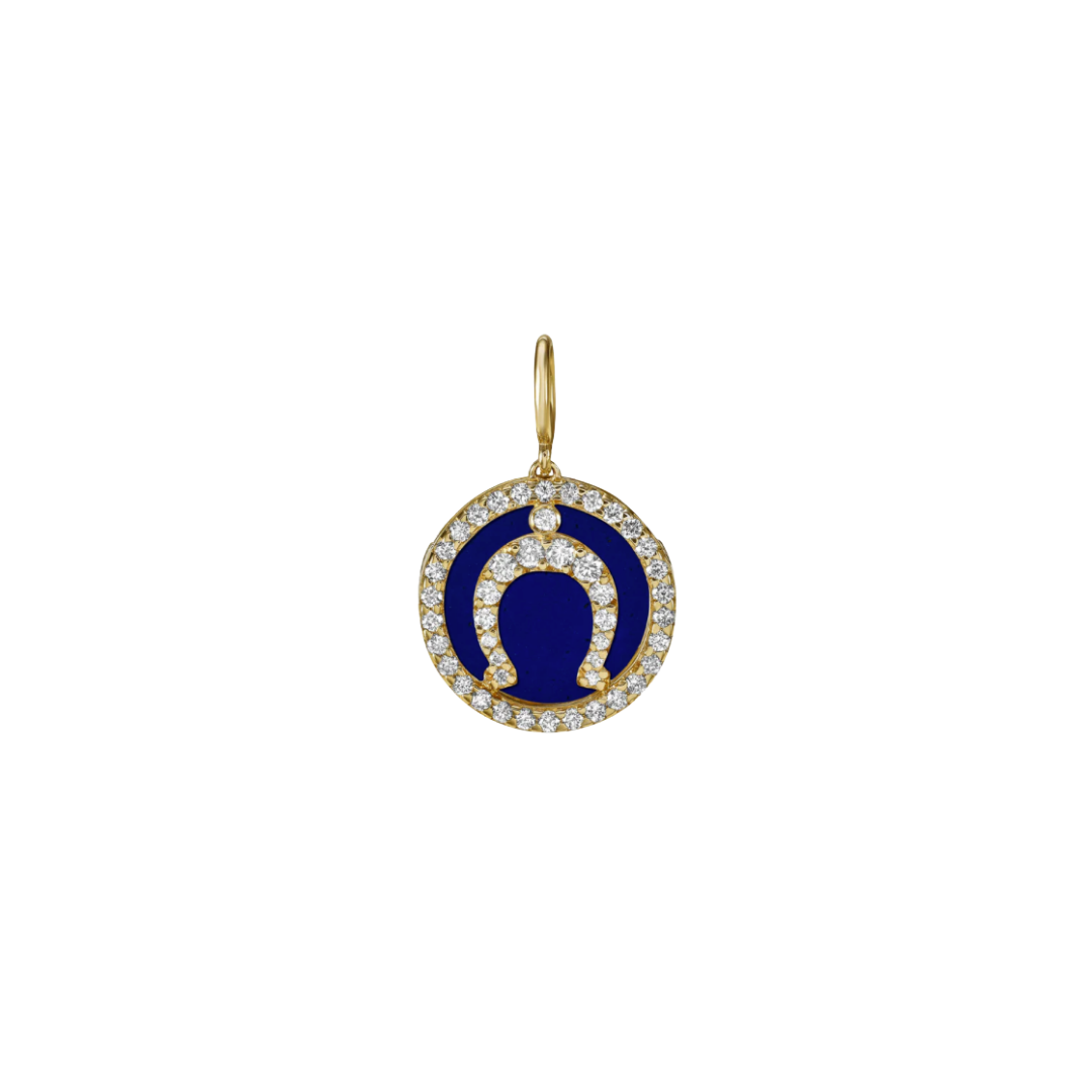 Lionheart- Mini Lucky Horseshoe Interchangeable Gemstone Charm