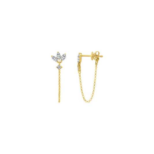 Marquise Drop Earrings – Henri Noël