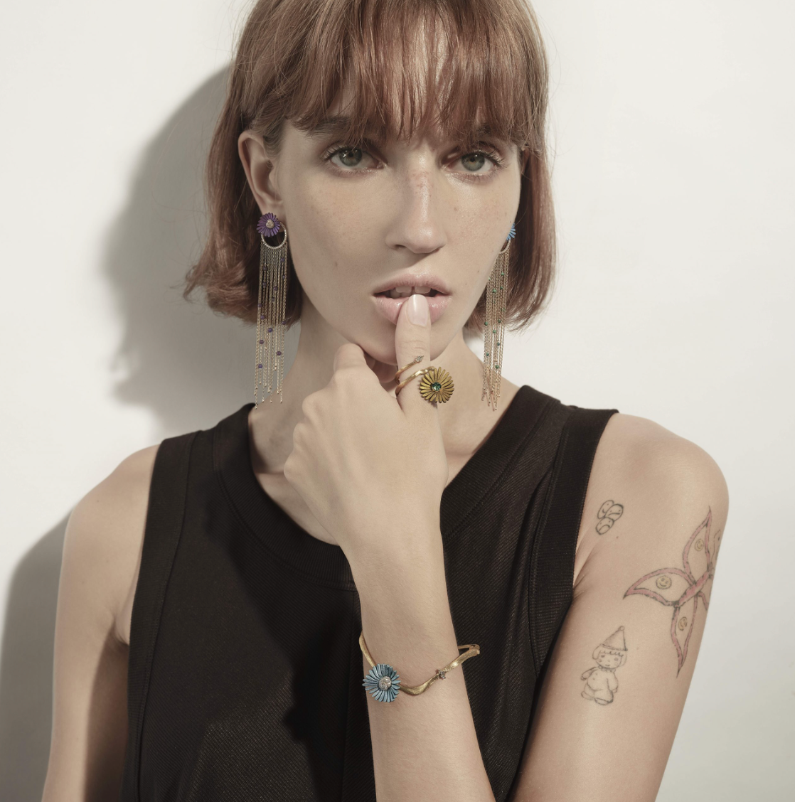 Mike Joseph- Petali Earrings – Henri Noël