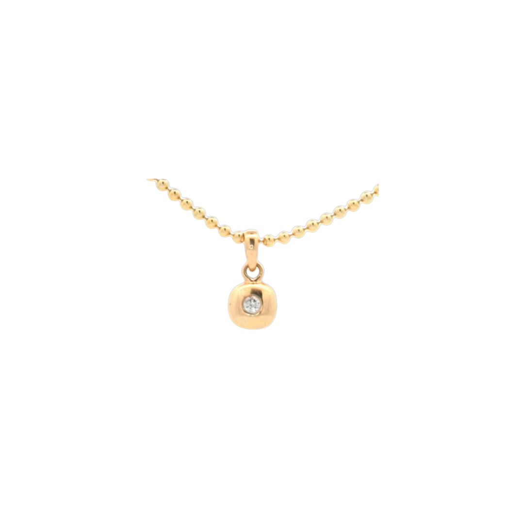 Mini Square Diamond Charm – Henri Noël