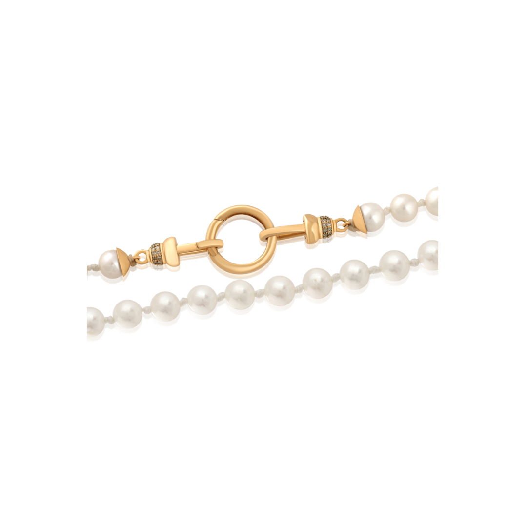 Pearl Clasp Necklace