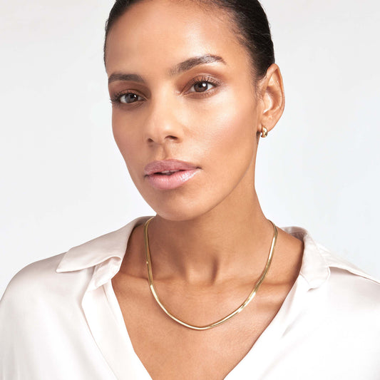 Oval Snake Chain – Henri Noël