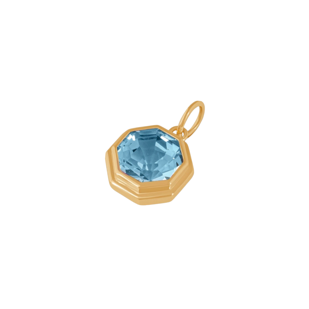 Skyline Blue Topaz Pendant