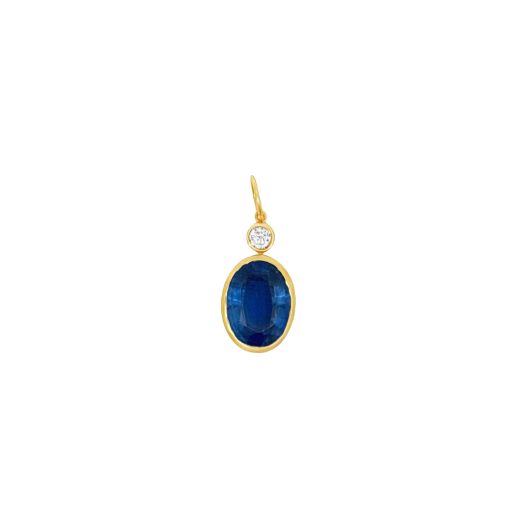 Deep Tide Kyanite Pendant