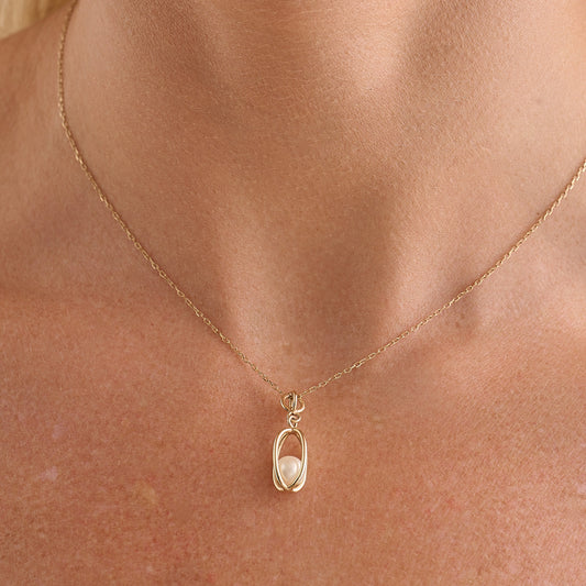 Pearl Cage Necklace – Henri Noël