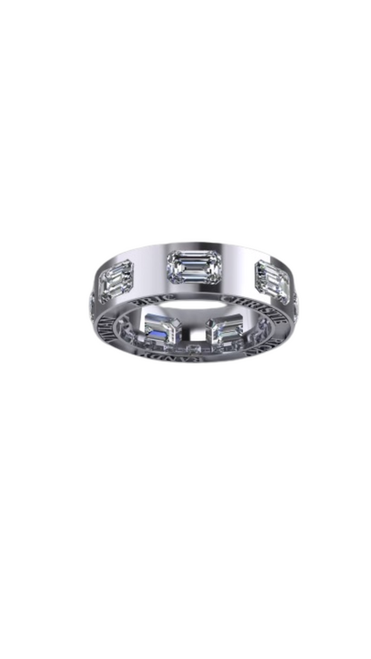 Diamond Name Eternity Band