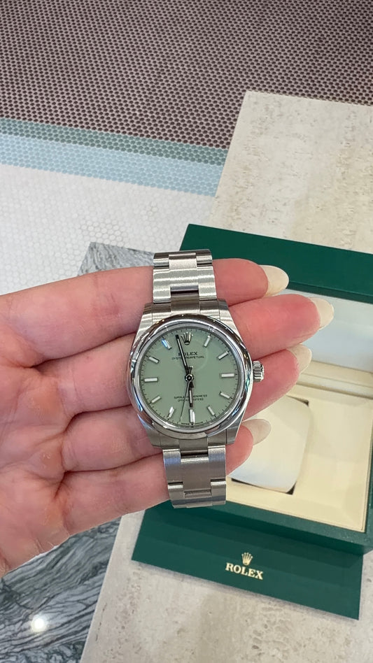 Rolex Oyster Perpetual Pistachio