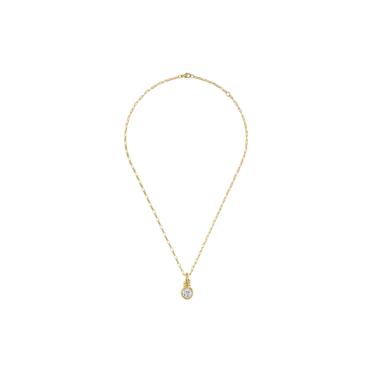 Rosario Navia- Diamond Twist Pendant – Henri Noël