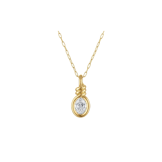 Rosario Navia- Large Twist Pendant – Henri Noël