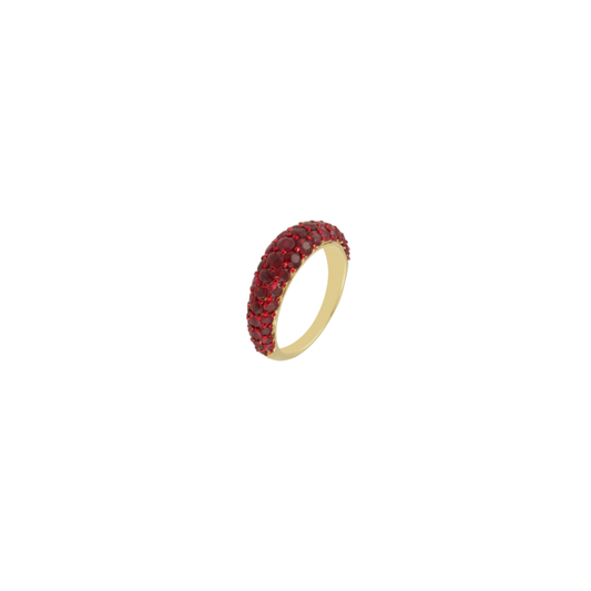 Ruby Dome Ring