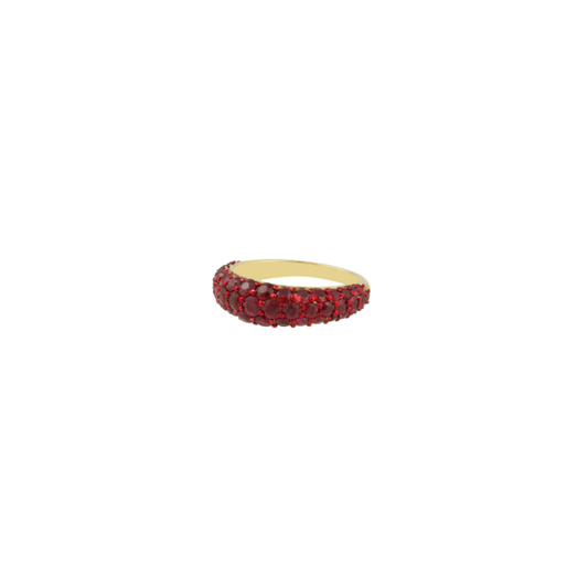 Ruby Dome Ring