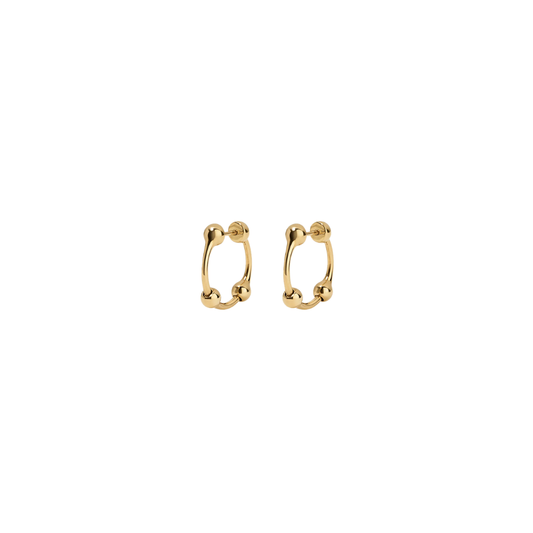 Sarah Eisman Studio- Lith Classic Hoop Earrings – Henri Noël