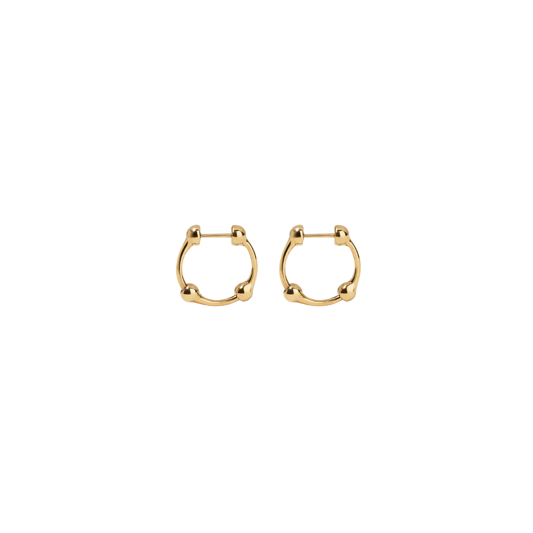 Sarah Eisman Studio- Lith Classic Hoop Earrings – Henri Noël