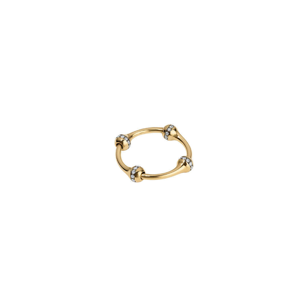 Sarah Eisman Studio- Lith Diamond Classic Ring