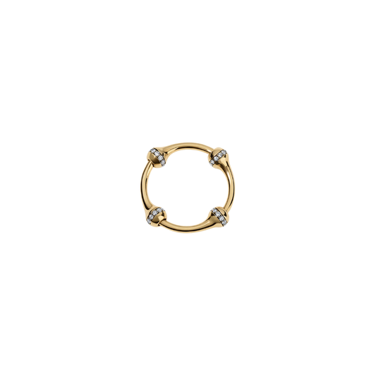 Sarah Eisman Studio- Lith Diamond Classic Ring