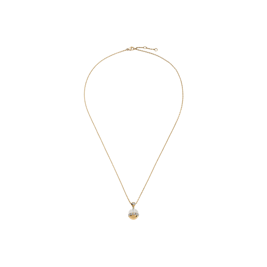 Sarah Eisman Studio- Lith Diamond Sphere Pendant – Henri Noël
