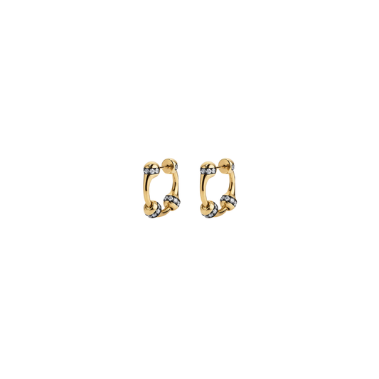 Sarah Eisman Studio- Lith Large Hoop Earrings – Henri Noël