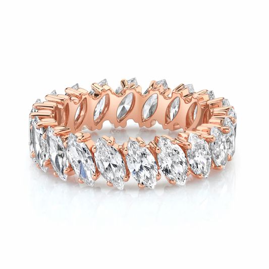 Marquise Diamond Eternity Band