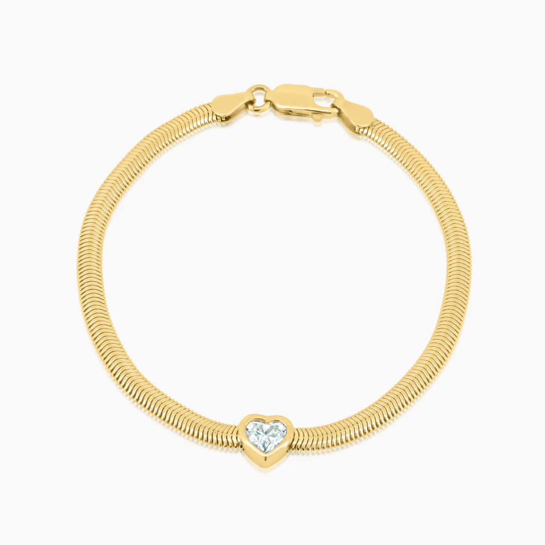 Diamond Herringbone Bracelet