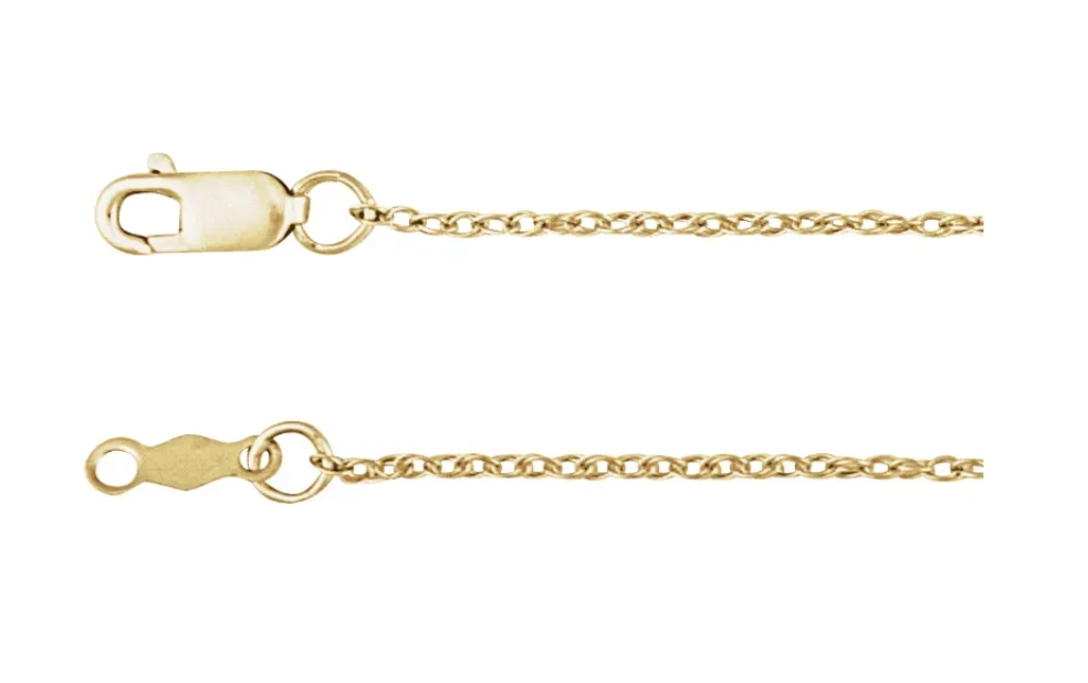 Custom Birthstone Nameplate Necklace