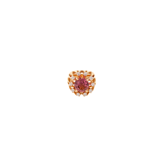 Selim Mouzannar - Unique Pinky Ring Pink Tourmaline & Diamonds – Henri Noël