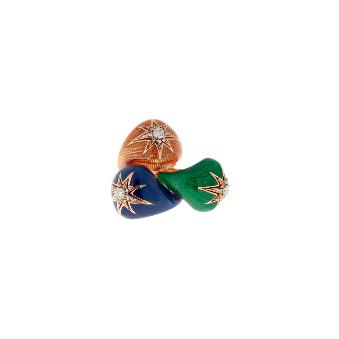 Selim Mouzannar - Aïda Sky Blue Pinky Ring – Henri Noël