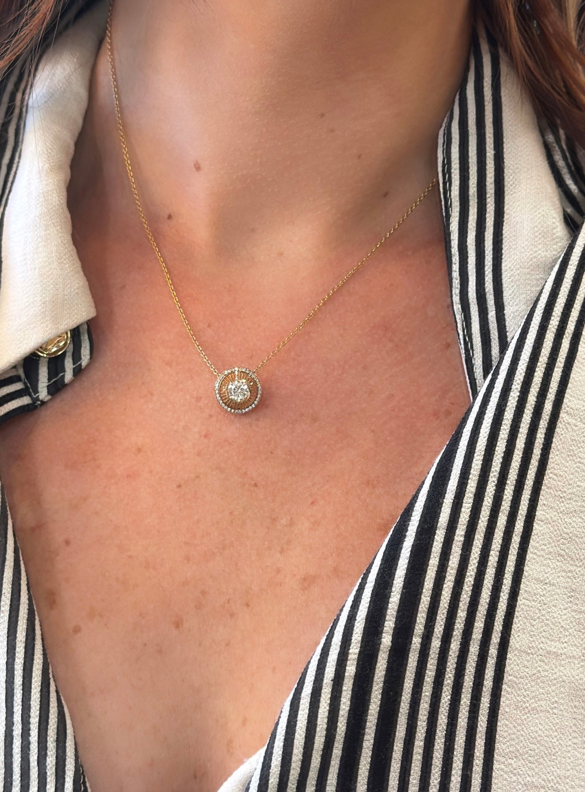 Selim Mouzannar - Mina Orange Pendant