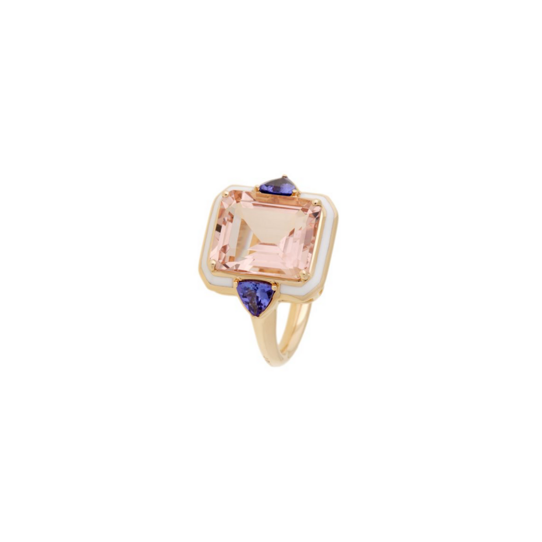Selim Mouzannar - Morganite Gemma Ring – Henri Noël