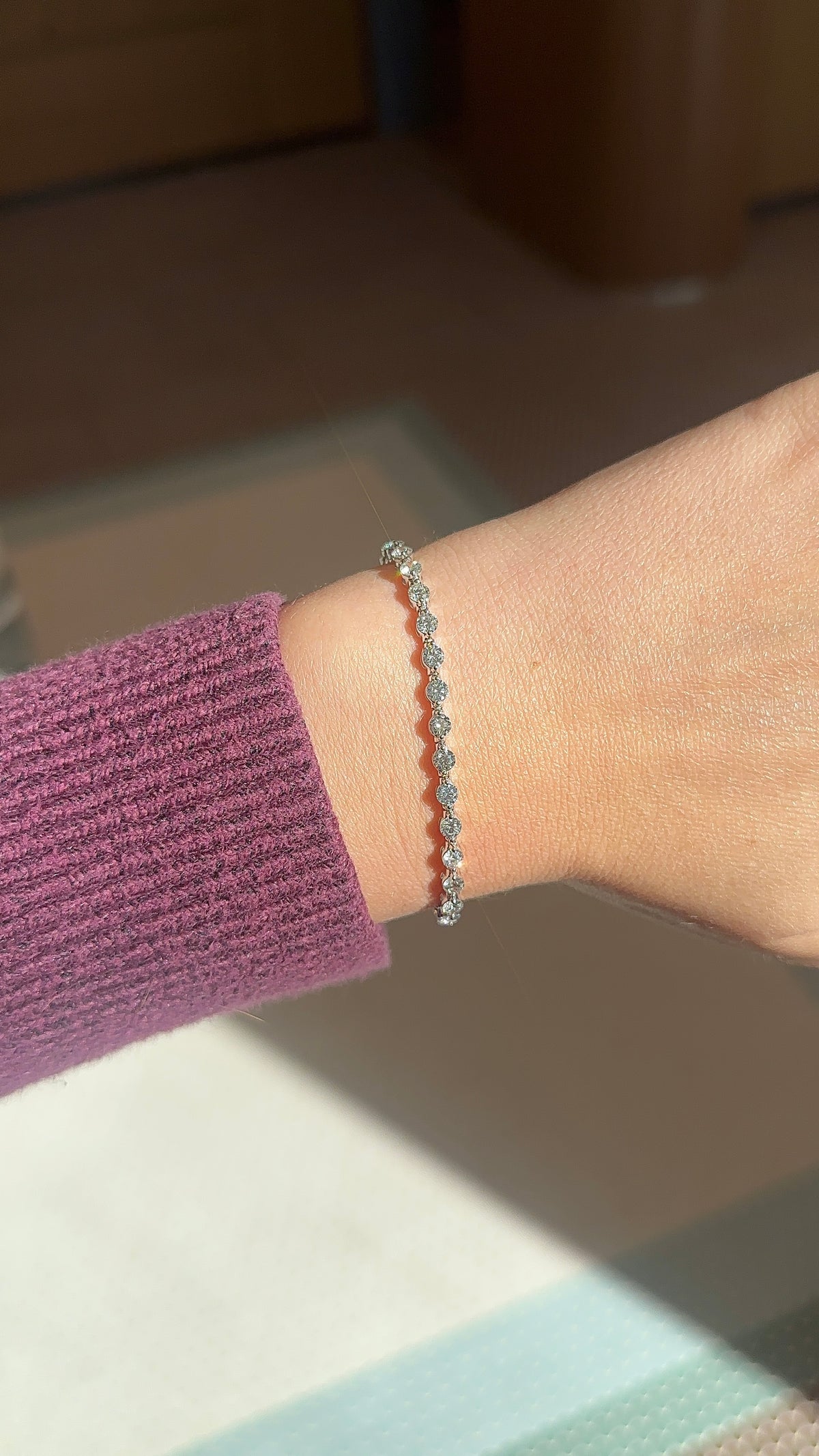 Shared Prong Diamond Tennis Bracelet – Henri Noël