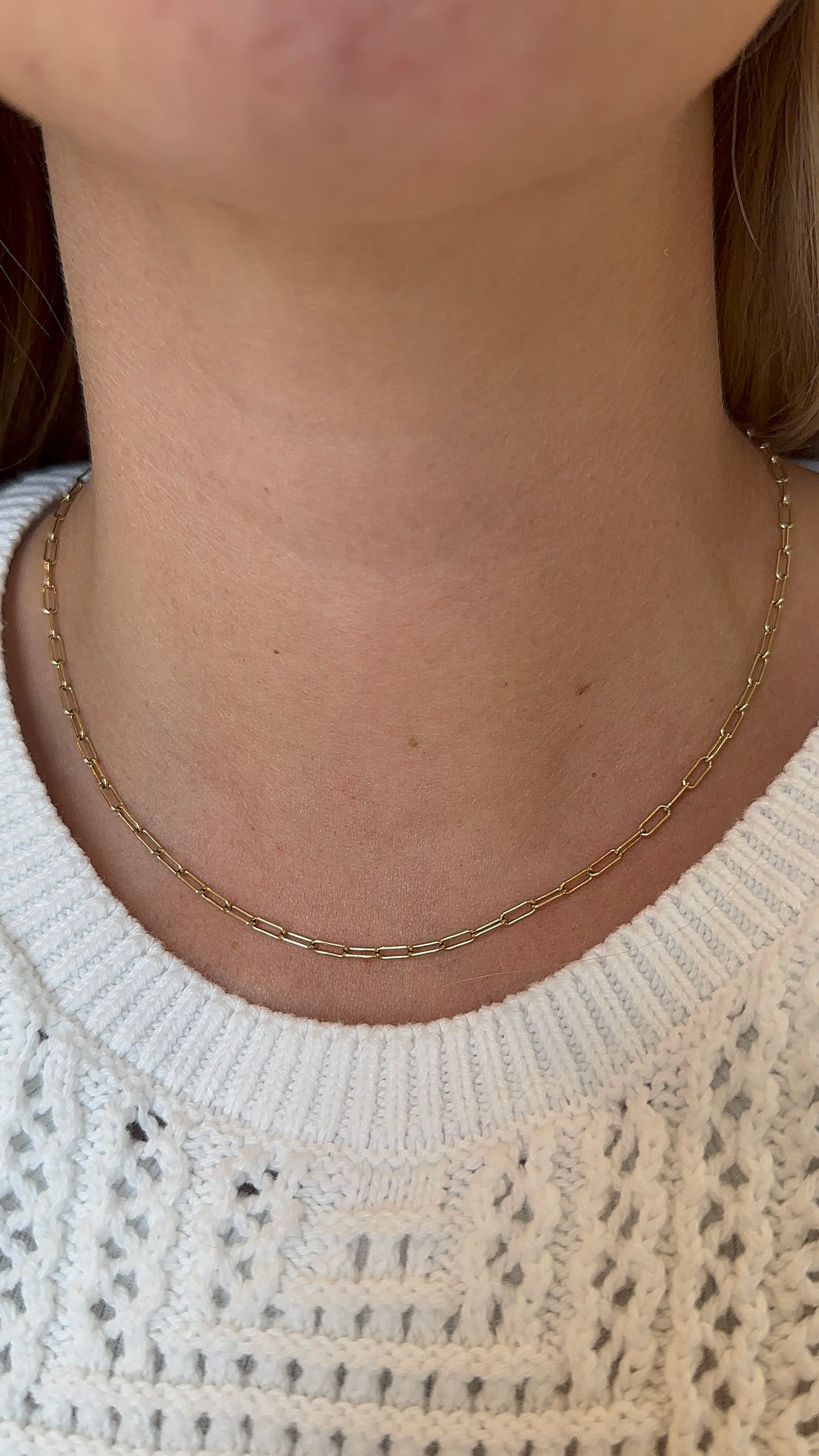 Sophie Joanne- Flat Link Chain – Henri Noël