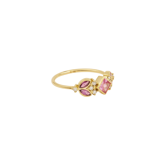 Sophie d'Agon- Nymphéa Ring 3 Pink – Henri Noël