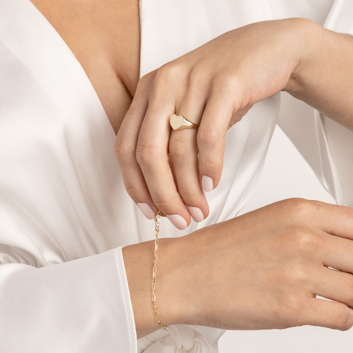 Heart Signet Ring