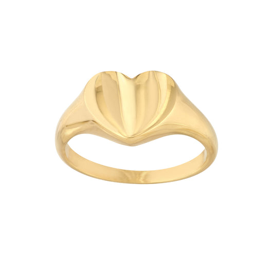 Heart Signet Ring