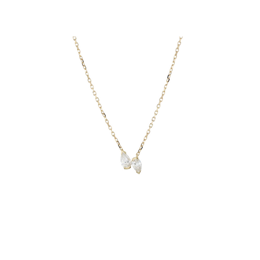 Toi Et Moi Diamond Necklace – Henri Noël