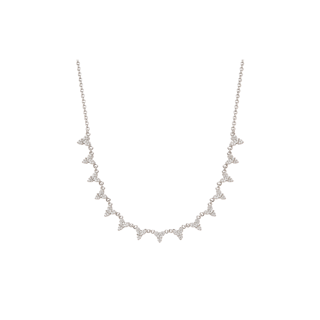 Trilogy Diamond Necklace