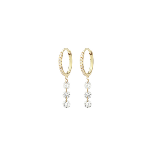 Trio Drop Earrings – Henri Noël