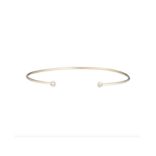 Open Diamond Cuff