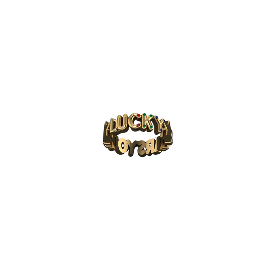 Your Lucky Stars Gemstone Ring – Henri Noël