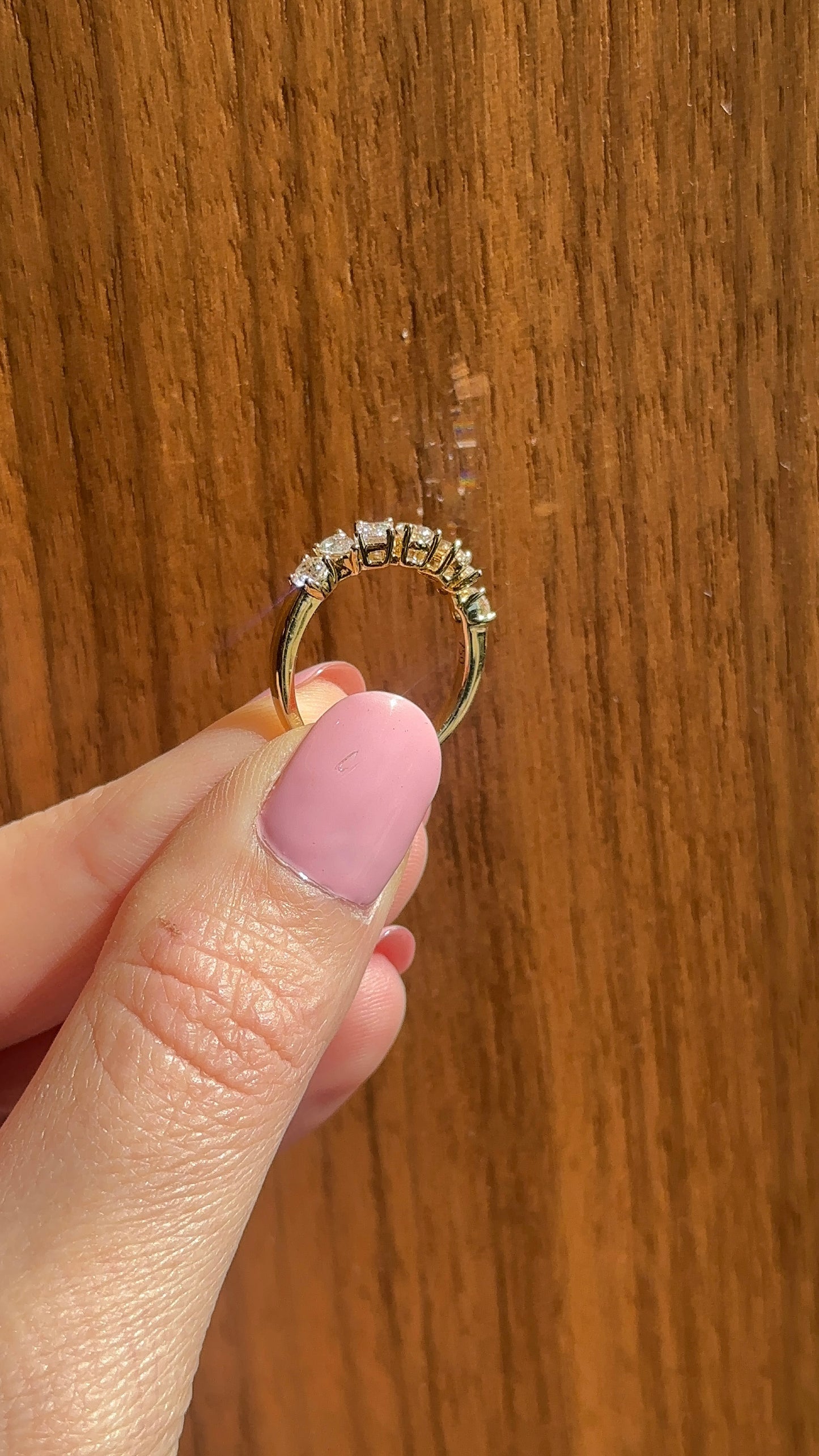 Fancy Shape Diamond Band – Henri Noël