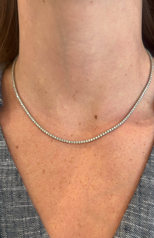 Diamond Tennis Necklace