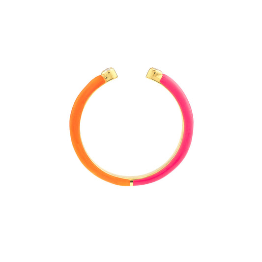 Enamel Cuff Ring