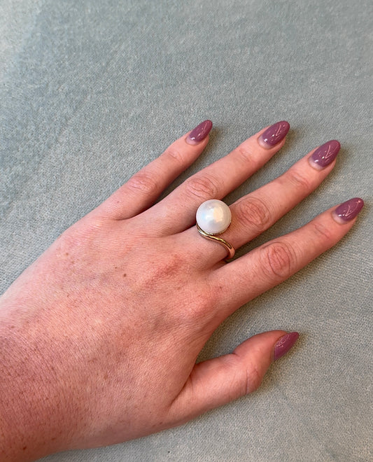 Estate South Sea Pearl Ring