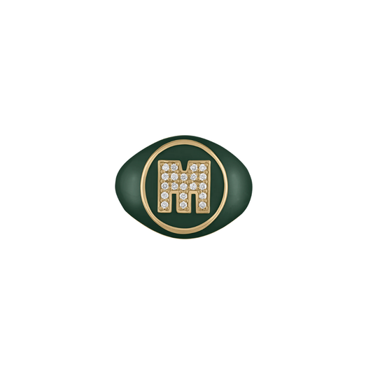 kWIT Jewelry- Spark Pinky Square Signet Ring – Henri Noël