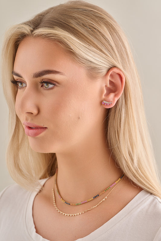 Graduated Gemstone and Diamond Climbers